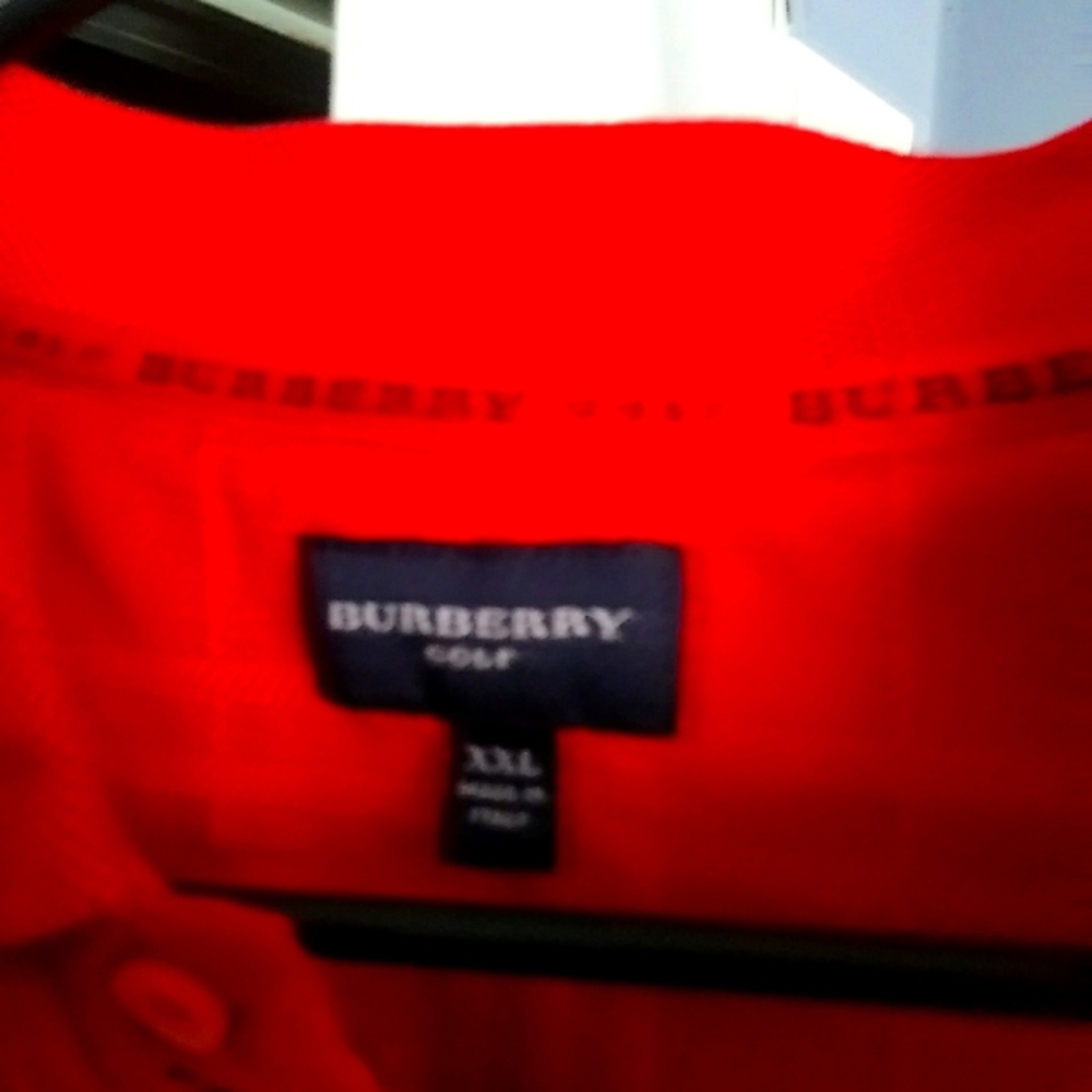 Burberry XXL, Short Sleeve Polo